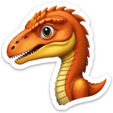 Velociraptor sticker