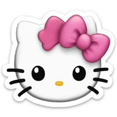 Hello kitty sticker