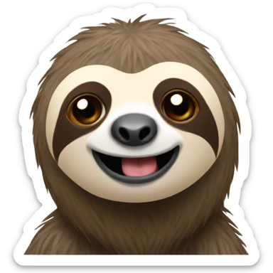 Sloth sticker