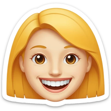 Veneers smile sticker