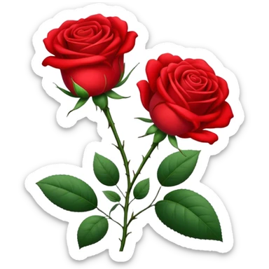 Roses Letters sticker