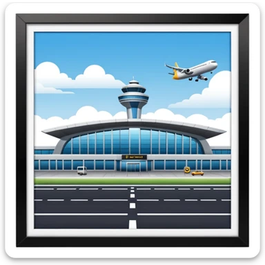 IGI Airport sticker