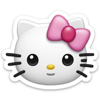 Hello kitty sticker