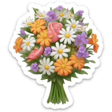 flower bouquet  sticker