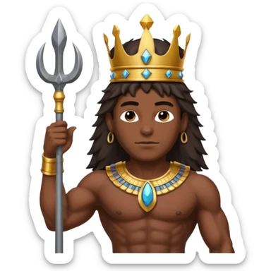 Min from Egyptian Gods sticker