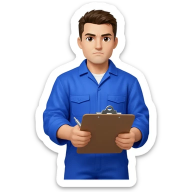 36 years old printing factory worker sticker