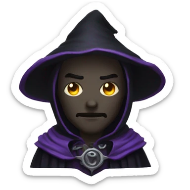 Darkness warlock sticker