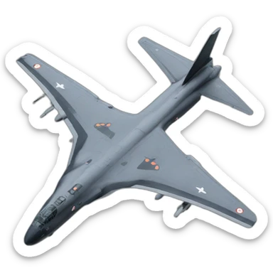 B2 bomber sticker