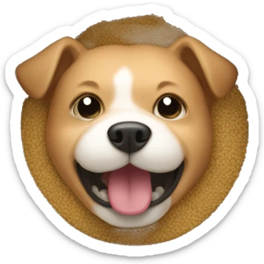 Pet feeding bowl empty sticker