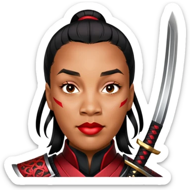 Katana Master sticker
