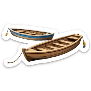 lake, boats sticker