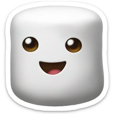 Marshmallow  sticker
