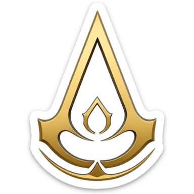 Assassin's creed simbol emoji sticker