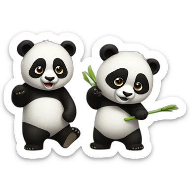 Banda Panda sticker