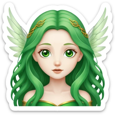 Irish fairy sticker