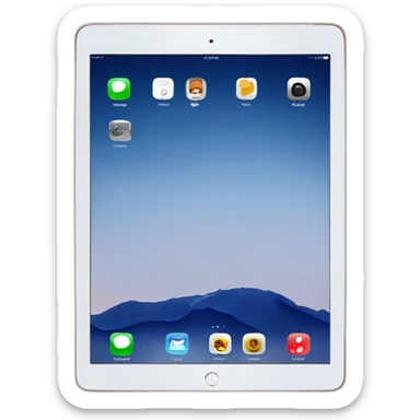 iPad 6 gen écran cassé  sticker