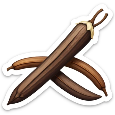 vanilla beans sticker