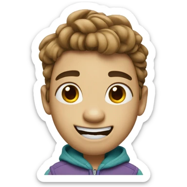 create animoji style inside out character sticker