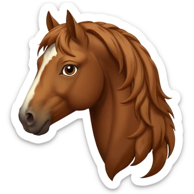 80'S CELEBRITY HORSE sticker