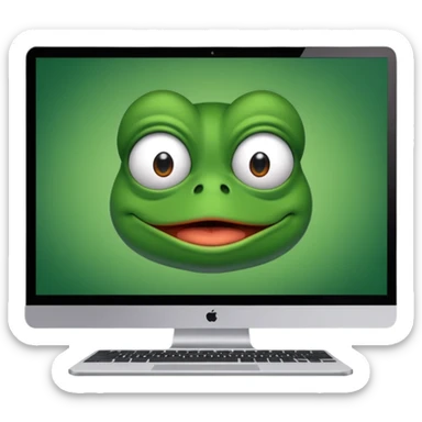 pepe the frog computer content face sticker