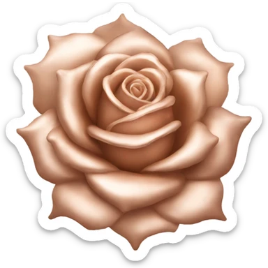 Rose gold bengala sticker