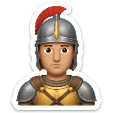 roman knight tired sticker