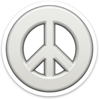 Peace Symbol sticker