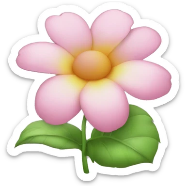 Flower فتاه شعرها وردي ولديها وشم قلب تحت عينها و شعرها طويل sticker