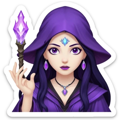 



Dark sorceress – Purple aura







 sticker