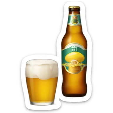Bière sticker