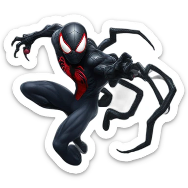 Venom contre Spider-Man sticker