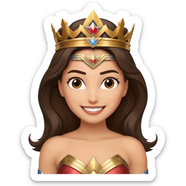 Wonder Woman from Justice League sticker