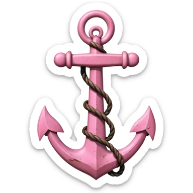 Pink Archor sticker