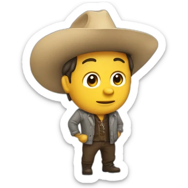 flaco con panza sticker