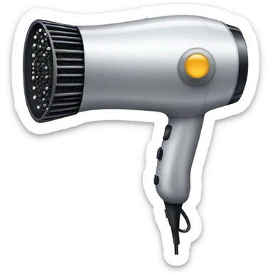 hair dryer sticker