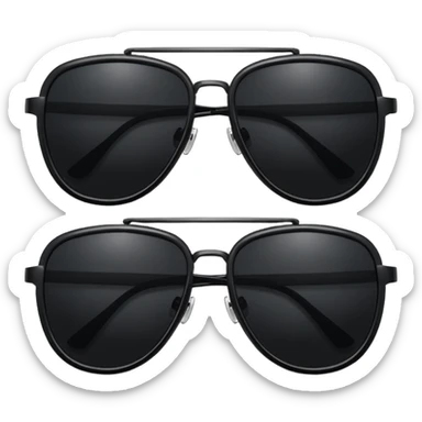 matrix sunglasses sticker