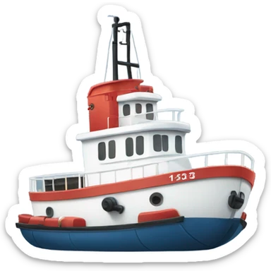 Tugboat sticker