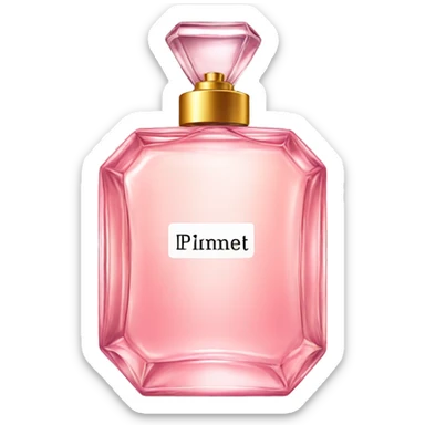 Perfume sticker