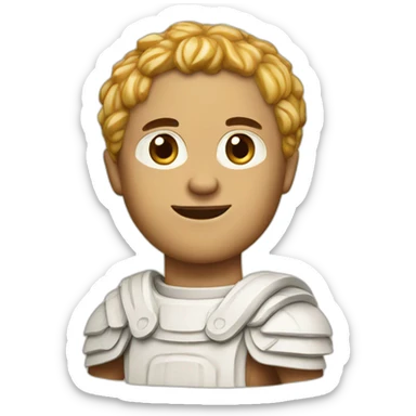 caesar pizza sticker