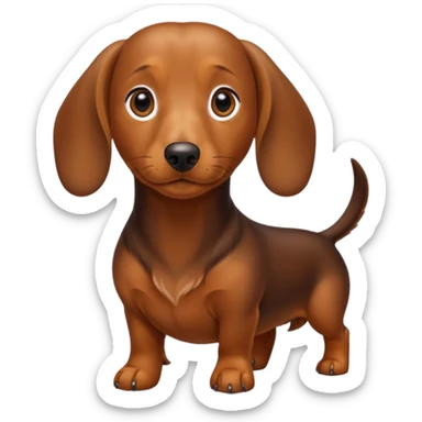 Perro salchicha sticker