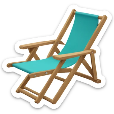 deck chair sticker