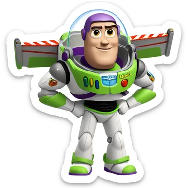 Buzz lightyear sticker