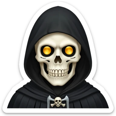 Grim reaper sticker