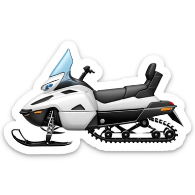 a snowmobile emoji i can copy and paste sticker