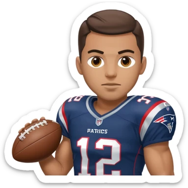 New England Patriots sticker
