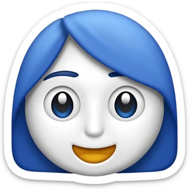 Şirinler çizgifilm karketrei sticker