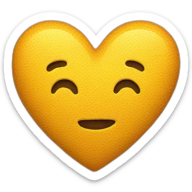 Emoji network avec un coeur sticker