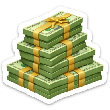 Money contrôle the world  sticker