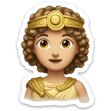 athena greek sticker