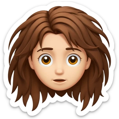 Take hair thing off sticker